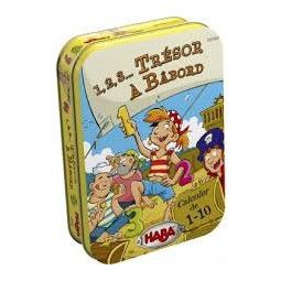 1,2,3 Trésord à babord Haba Ikaipaka jeux & jouets Royan