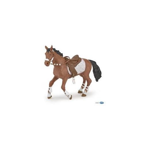 Cheval de la cavaliere fashion hiver Papo Ikaipaka jeux &