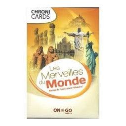 CHRONI Merveilles du monde On the Go Editions Ikaipaka jeux &