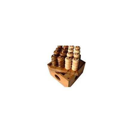 Tic tac toc connect 3D Mikado Ikaipaka jeux & jouets Royan