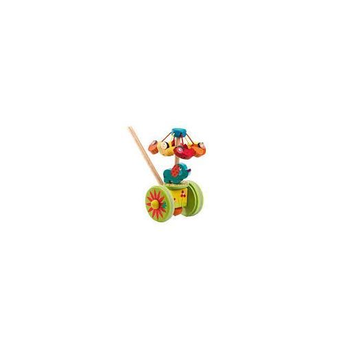 Jouet à pousser Rouli cuicui Djeco Ikaipaka jeux & jouets Royan