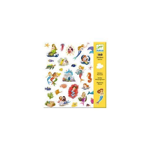 Stickers sirenes Djeco Ikaipaka jeux & jouets Royan
