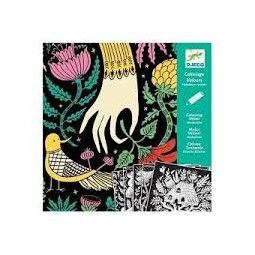 Coloriage surprise fabuleuse contrée Djeco Ikaipaka jeux &