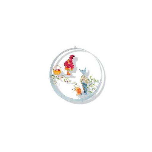 CERCEAUX SCENES - LE CHAPERON ROUGE ET LE LOUP L'oiseau Bateau