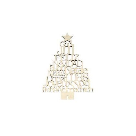 Sapin noel bois s/ pied Artemio Ikaipaka jeux & jouets Royan