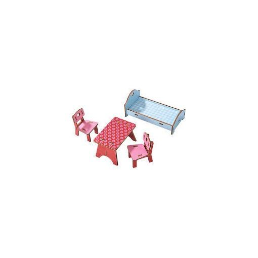 Little friends meubles pour maison de poupée chaumiere Haba