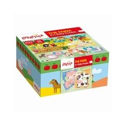 Puzzle baby puzzle la ferme Ludattica Ikaipaka jeux & jouets