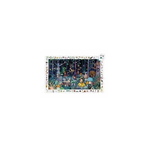 Puzzle observation la foret enchantée Djeco Ikaipaka jeux &