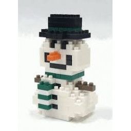 Nanoblock snowman - IkaIpaka Royan