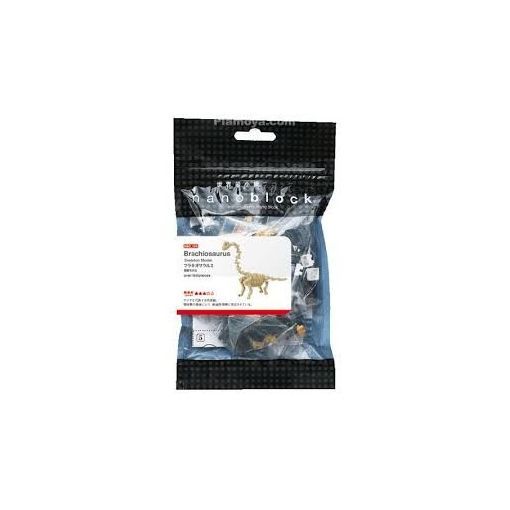 Nanoblock Brachiosaurus skeleton nanoblock Ikaipaka jeux &