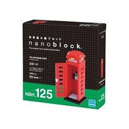Nanoblock telephone box - IkaIpaka Royan