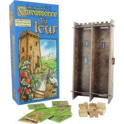 Carcassonne Ext. 4 la tour Asmodee Ikaipaka jeux & jouets Royan
