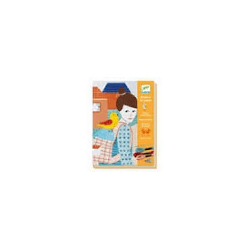Broderie mes p'tits bonheurs Djeco Ikaipaka jeux & jouets Royan