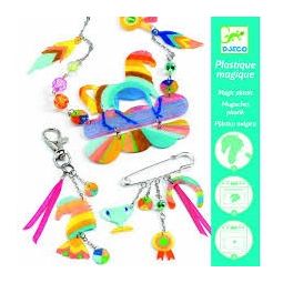 Plastique magique Cheval arc en ciel Djeco Ikaipaka jeux &