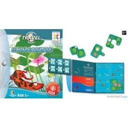 Le monde aquatique defi logique de voyage Smart games Ikaipaka