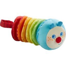 Hochet chenille mina Haba Ikaipaka jeux & jouets Royan