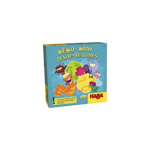 Mémo-math Petites bestioles Haba Ikaipaka jeux & jouets Royan