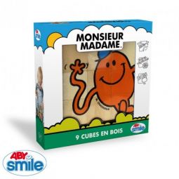 MONSIEUR MADAME - Bois - 7 cubes Abyss corp Ikaipaka jeux &