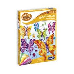 Art & Creation mobile en quilling papillons Sentosphere