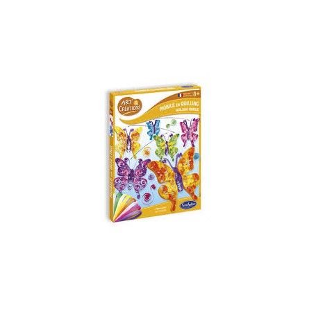 Art & Creation mobile en quilling papillons Sentosphere