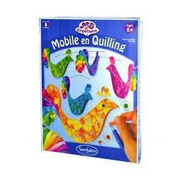 Art & Creation mobile en quilling oiseaux de paradis