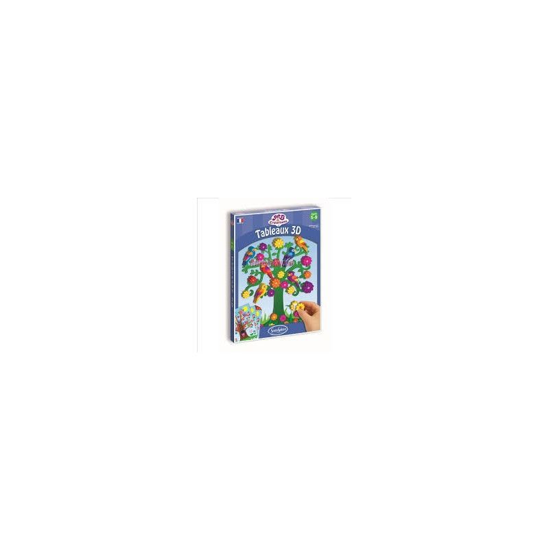 Art & Creation tableaux 3D perroquets et hiboux Sentosphere