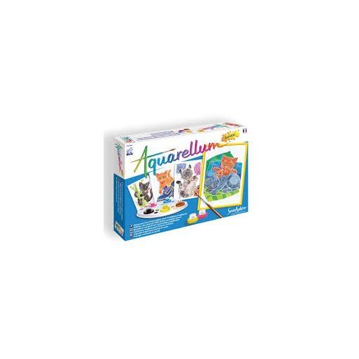 AQUARELLUM JUNIOR CHATONS Sentosphere Ikaipaka jeux & jouets