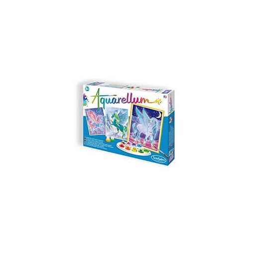 AQUARELLUM PEGASES - 3 PLANCHES Sentosphere Ikaipaka jeux &