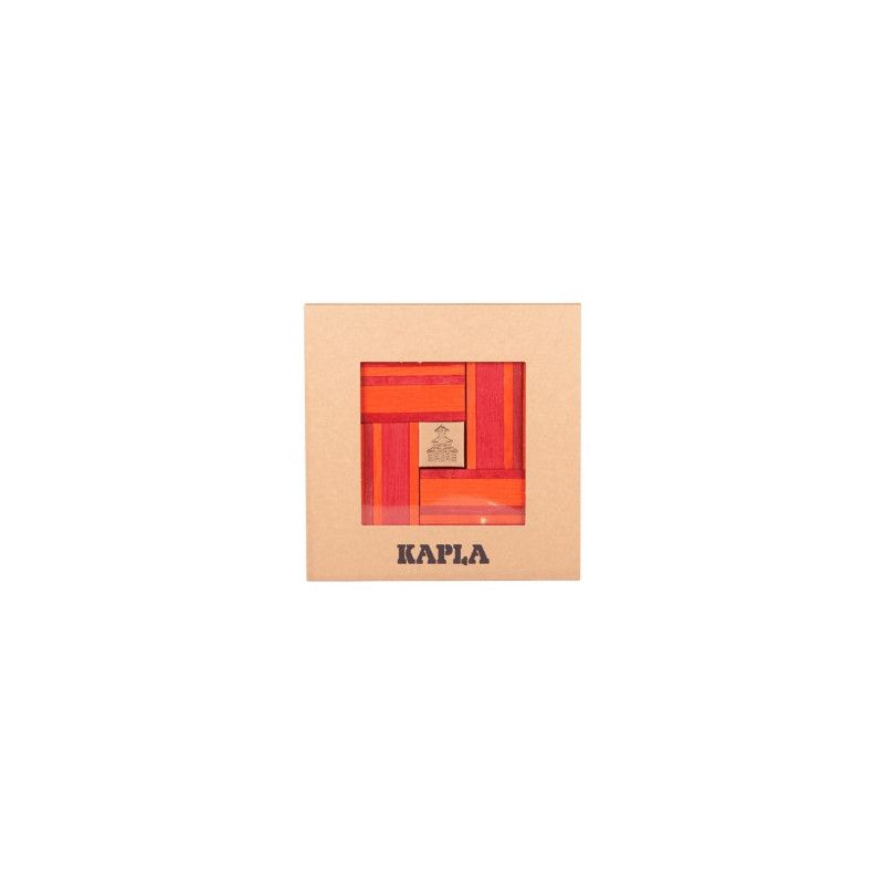 kapla livre coffret rouge + planchettes kapla Ikaipaka jeux &