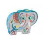 Puzzles silhouettes Haathee, éléphant d'Asie - - IkaIpaka Royan