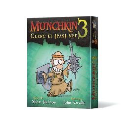 Munchkin 3: Clerc et (pas) Net Asmodee Ikaipaka jeux & jouets