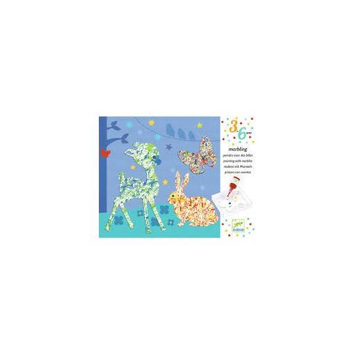 Défilé multicolore marbling Djeco Ikaipaka jeux & jouets Royan