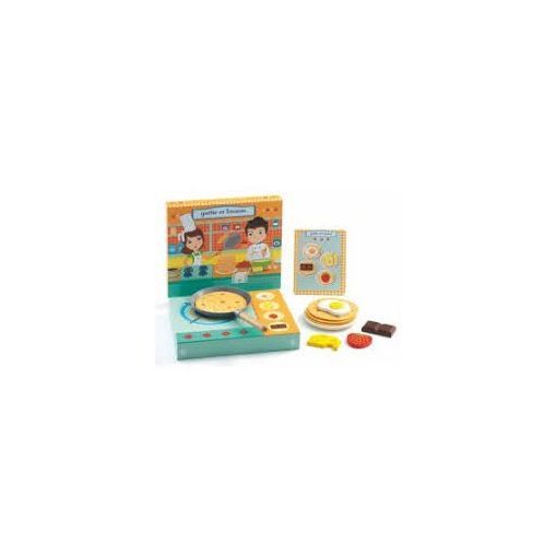 Jeu d'imitation Crêpe Gaëlle et Titouan Djeco Ikaipaka jeux &