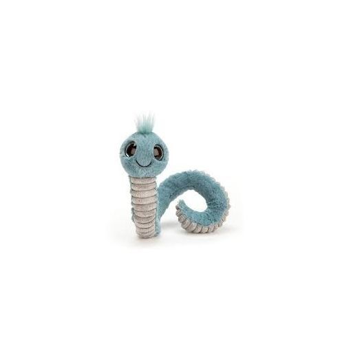 Wiggly Worm Blue vers de terre Jellycat Ikaipaka jeux & jouets