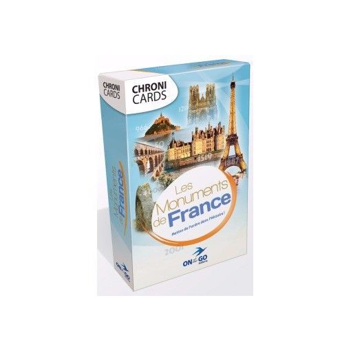Chroni monuments de france On the Go Editions Ikaipaka jeux &