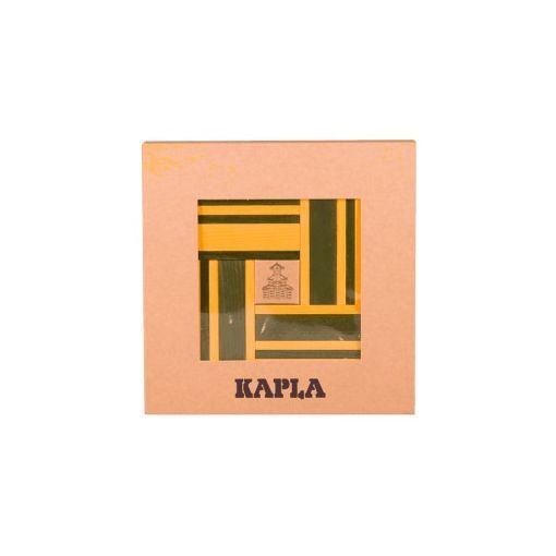 kapla livre coffret vert + planchettes kapla Ikaipaka jeux &