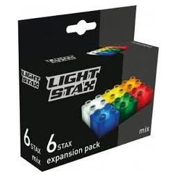 Light stax Junior Expansion pack – 6 LIGHT STAX – Mixed colours