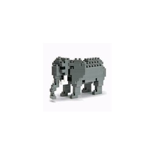 Nanoblock African Elephant nanoblock Ikaipaka jeux & jouets