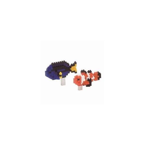 Nanoblock Clownfish & Palette Surgeonfish nanoblock Ikaipaka