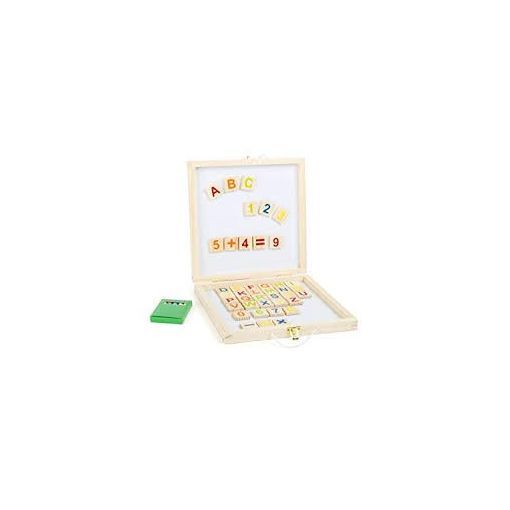 Coffret-tableau Lettres+Chiffres, aimantés Legler Ikaipaka jeux