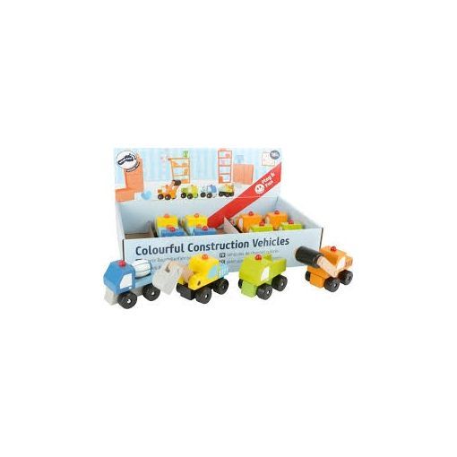 Voiture miniature bois chantier Legler Ikaipaka jeux & jouets