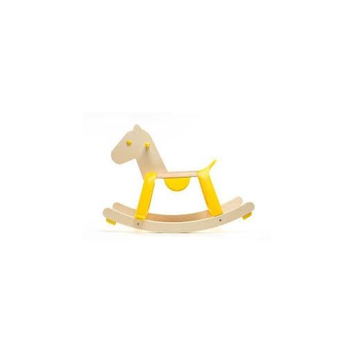 Cheval à bascule Yellow rock'it! Djeco Ikaipaka jeux & jouets