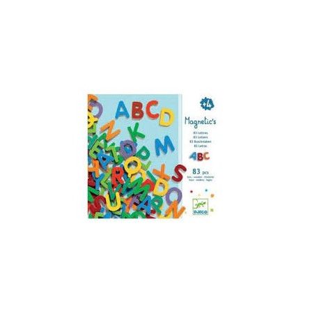 Lettre Magnetique bois 83 small letters - IkaIpaka Royan