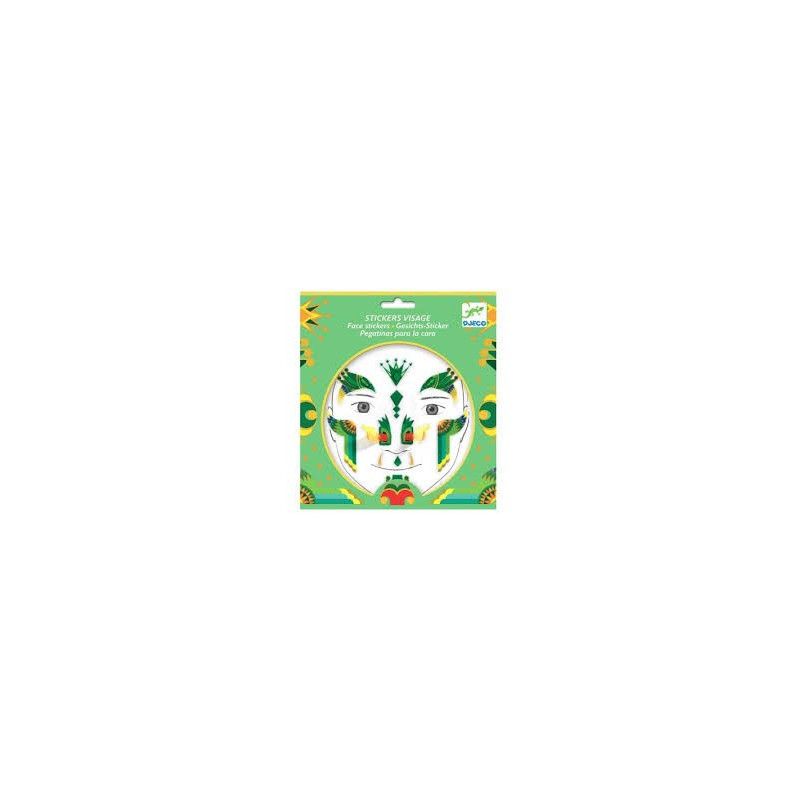 Stickers visages Dragon Djeco Ikaipaka jeux & jouets Royan