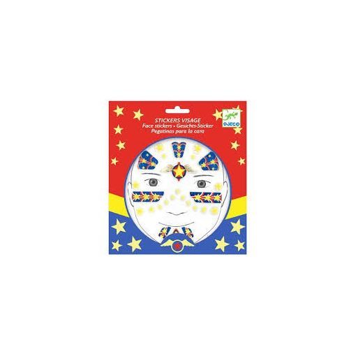 Stickers visages Super-héros Djeco Ikaipaka jeux & jouets Royan