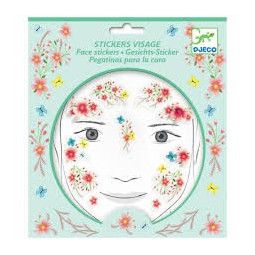 Stickers visages Fée du printemps Djeco Ikaipaka jeux & jouets