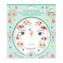 Stickers visages Fée du printemps Djeco Ikaipaka jeux & jouets
