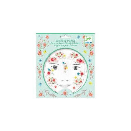 Stickers visages Fée du printemps Djeco Ikaipaka jeux & jouets