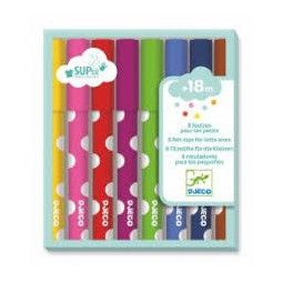 8 Feutres pour les petits Djeco Ikaipaka jeux & jouets Royan