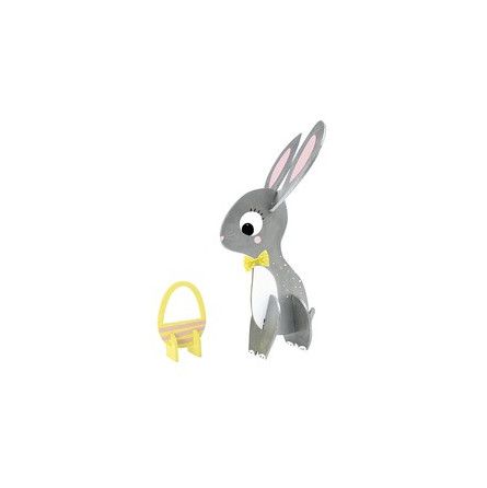 Puzzle 3D, Lapin  Ikaipaka jeux & jouets Royan